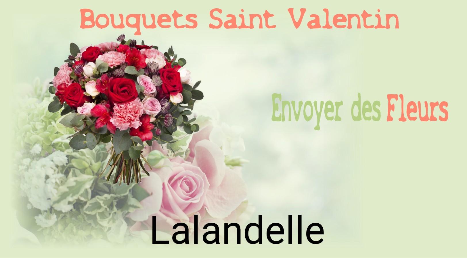 Roses de Saint-Valentin livrées à Lalandelle